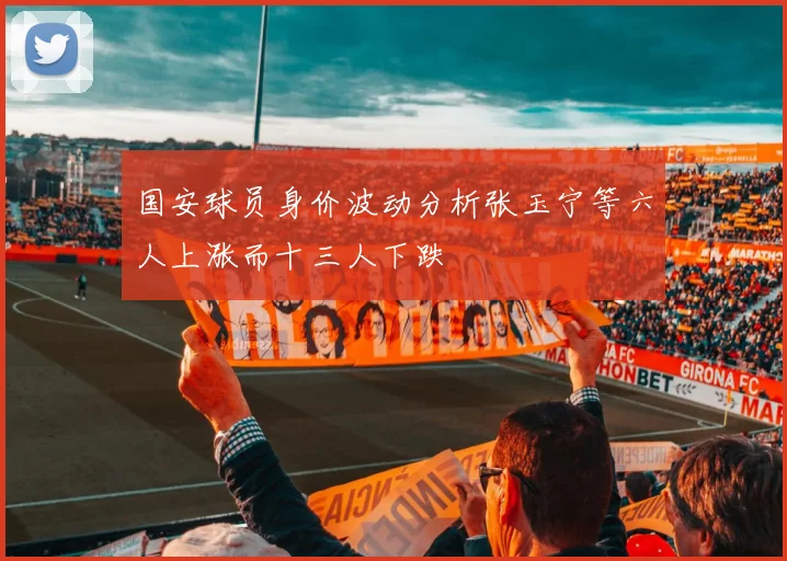 国安球员身价波动分析张玉宁等六人上涨而十三人下跌